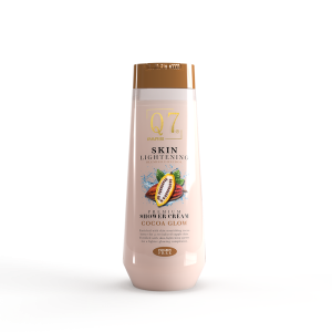 Q7Paris Cocoa Glow Skin Lightening Premium Shower Cream: Blemish Control with Licorice – 850ml